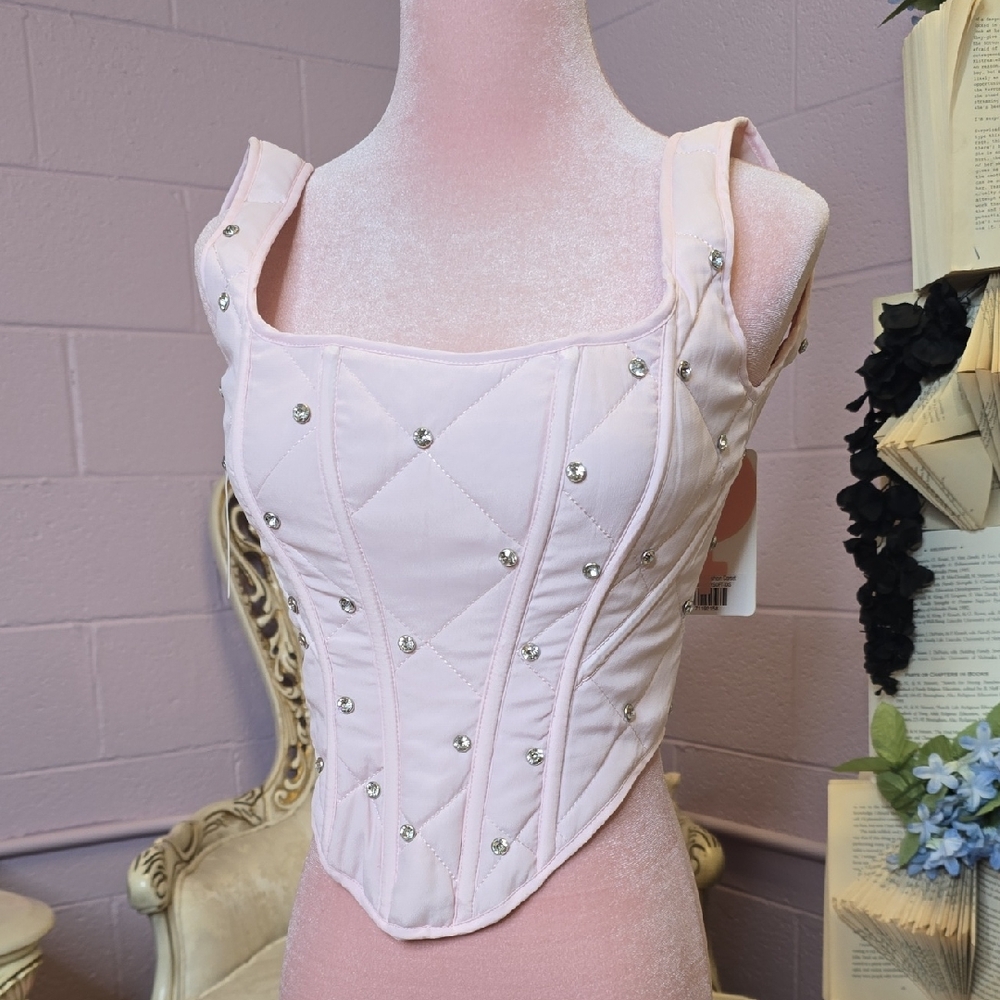 NWT Selkie The Baby Soft Cushion Corset XXS Pink